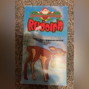Vintage Rudolph the Red-Nose Reindeer VHS